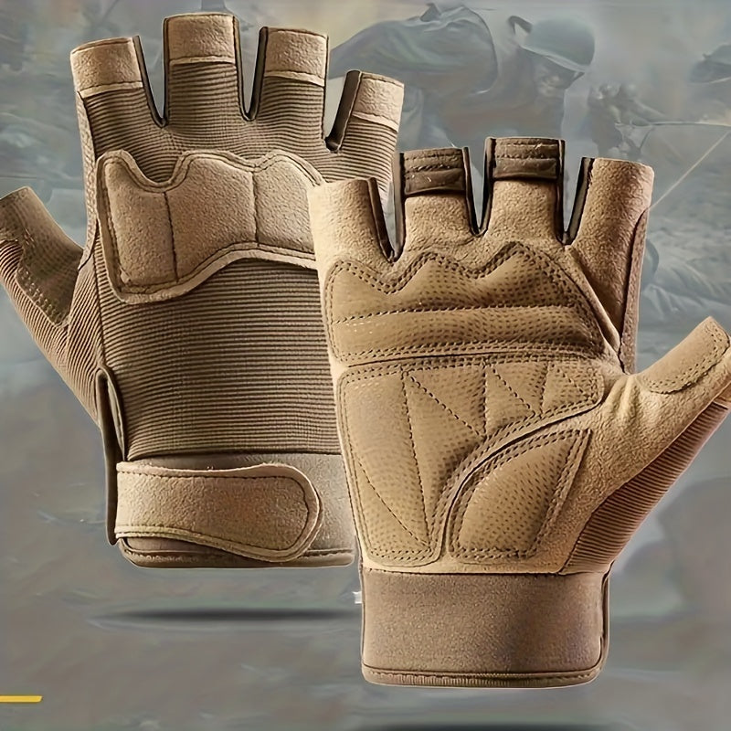 Half Finger Anti-Slip Gloves