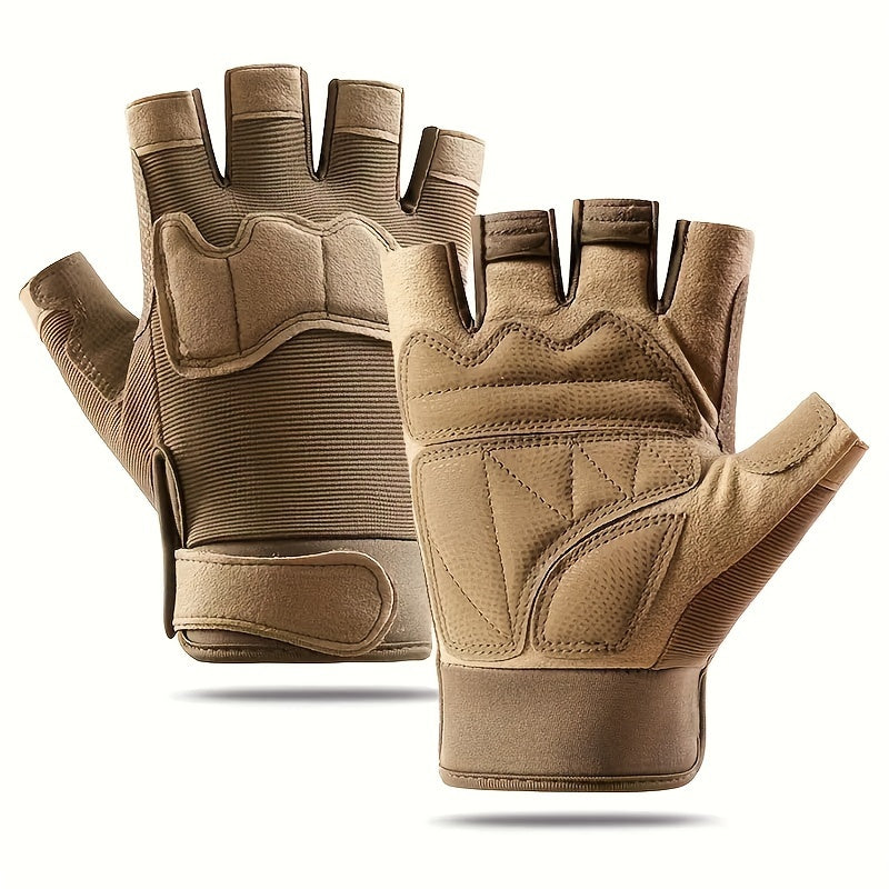 Half Finger Anti-Slip Gloves